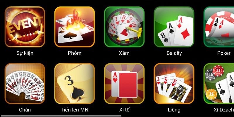 Các sản phẩm đẳng cấp mà bạn nên thử khi đến với game bài Hubet