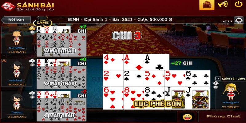 Về game bài mậu binh online Hubet